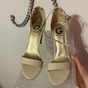 G by Guess Nude Heels
